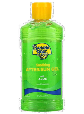 香港直邮Banana Boat芦荟晒后修复啫喱保湿滋润水润236ml正品
