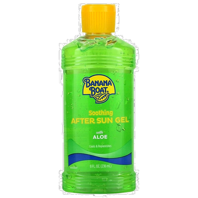 香港直邮Banana Boat芦荟晒后修复啫喱保湿滋润水润236ml正品