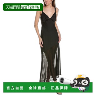 黑色 自营 长裙 Cemille 美国奥莱直发服饰连衣裙 Misha
