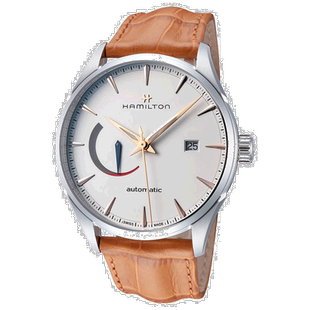 自营 Hamilton/汉密尔顿 男士 Jazzmaster 42 毫米自动腕表 棕色