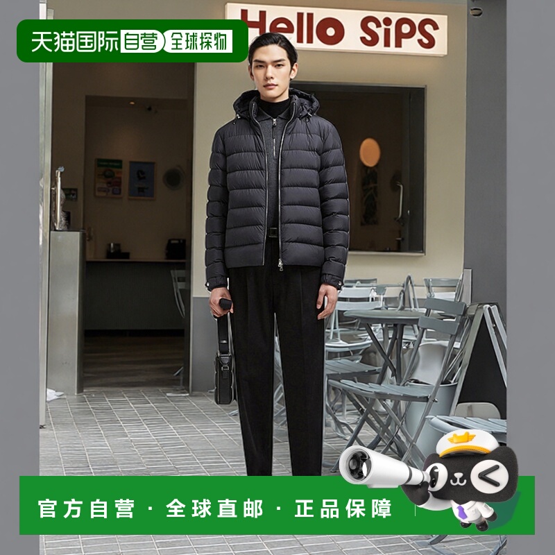 欧洲直邮MONCLER (2025新品) Doudoune courte à capuche Arneb