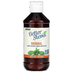 香港直发NOW诺奥零卡低血糖液体甜味剂237ml甜叶菊天然