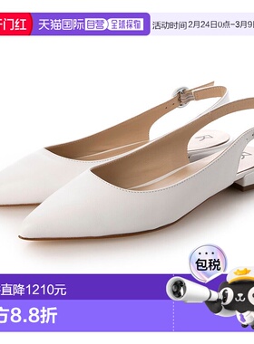 日本直邮FABIO RUSCONI 后带式女鞋 FA933BW021949 黑色高跟鞋