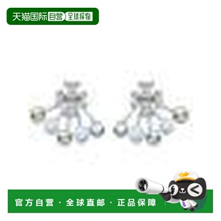 香港直邮TORY BURCH 女士耳饰 163695020 CO 银色 耳环耳钉