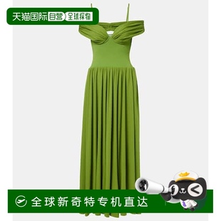 垂褶针织中长连衣裙 1h可退 香港直邮Simkhai 女士 Amarantha