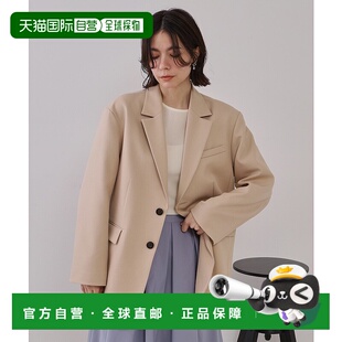 1h可退 日本直邮OPAQUE.CLIP 女士宽松版型西装外套 637420172025