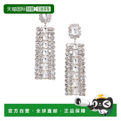 1h可退 香港直邮SELF-PORTRAIT 女士耳饰 PF25603ESL SS2025 银色