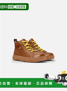 自营camper脚踝靴儿童露营儿童Kiddo儿童-棕色 美国奥莱直发