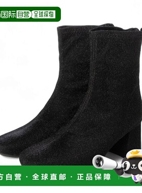 日本直邮VIVIAN 闪亮针织靴（黑色）