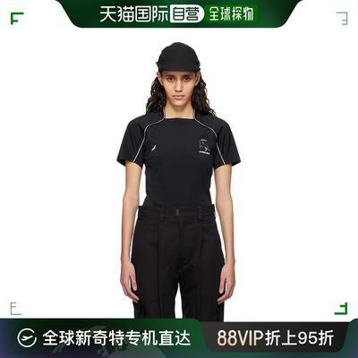 香港直邮潮奢 hyein seo 女士 黑色 Football T 恤 SS24