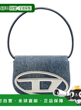 香港直邮DIESEL 女士单肩包 25HX08396P1730H8457 AW2025 蓝色