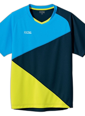 日本直邮VICTAS 短袖色块比赛衫 COLOR BLOCK GS 乒乓球 612103-5