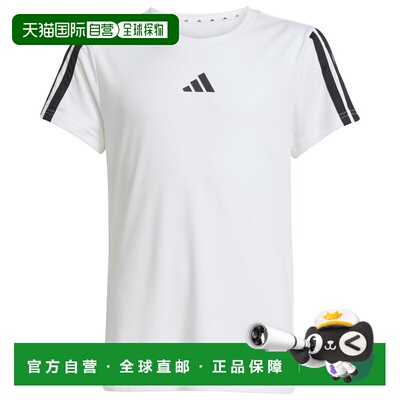 香港直邮ADIDAS 男童T恤 7044542WHITEBLACK