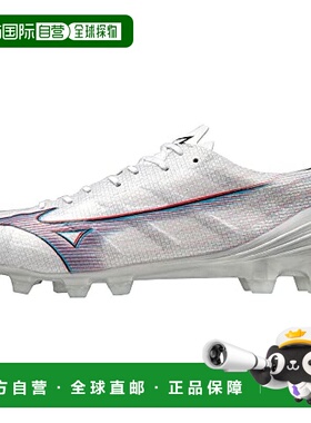 【日本直邮】Mizuno美津浓 男士足球钉鞋26.5cm白x红x蓝2E P1GA23