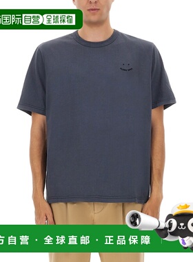1h可退 香港直邮Paul Smith 男士 灰色棉质T恤T恤 M2R204ZET22387