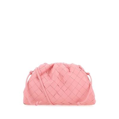 Bottega Veneta 葆蝶家 女士 Pink nappa leather mini Pouch c