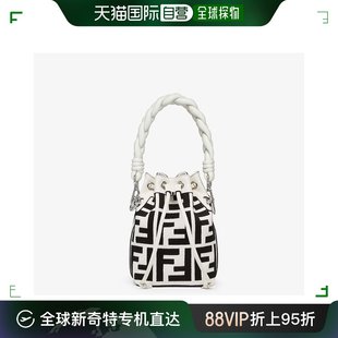 ANY3 香港直邮FENDI 白色女士斜挎包 8BS010 F1LAF