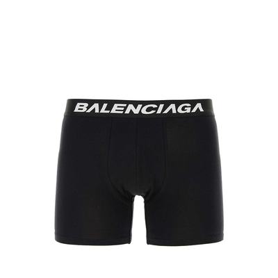 Balenciaga巴黎世家男士Racer弹力棉质平角内裤