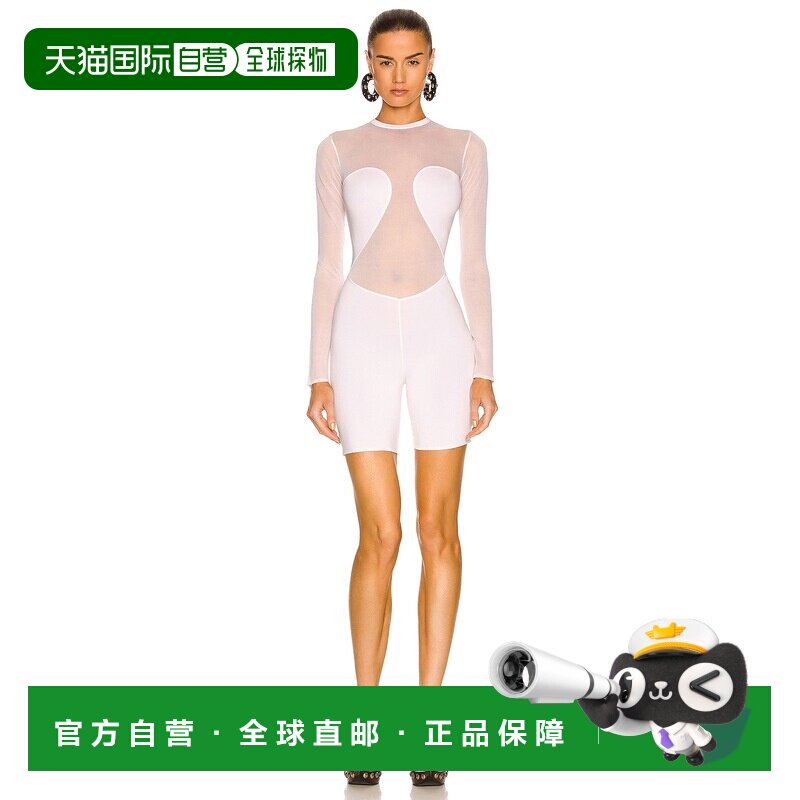 香港直邮alaia 女士 Second Skin 骑士短款连体衣 AA9P10441M675