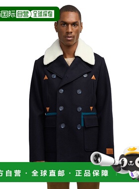 自营 scotch & sodaScotch&Soda男式Izak Peacoat，撞色细节，可-