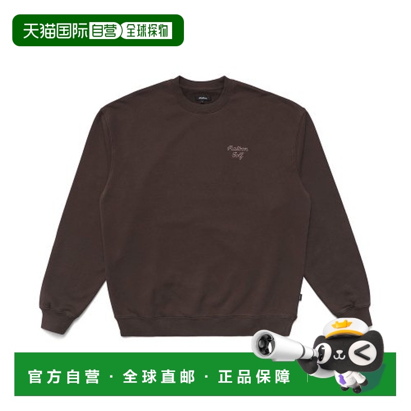 韩国直邮MALBON GOLF 休闲时尚高高尔夫运动M3313LFS03BRN卫衣
