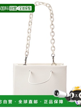 自营 Medea Leather Tote - white 美国奥莱直发托特包单肩包