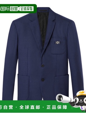 香港直邮Versace 翻领长袖西装外套 10161551A08858范思哲