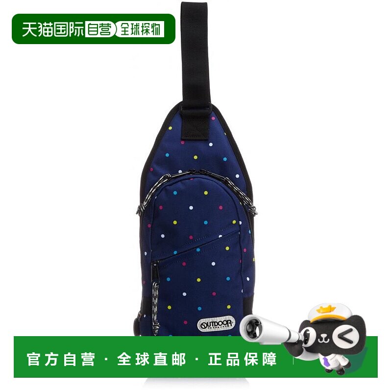 【日本直邮】OUTDOOR PRODUCTS男士包袋男士单肩包圆点图案斜挎包