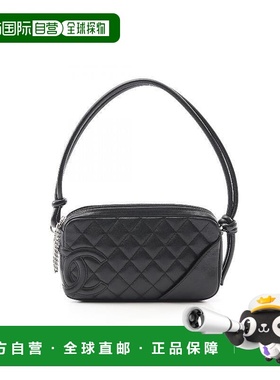 日本直邮中古Chanel香奈儿女包A级95新Accessory pouch手包羊皮手