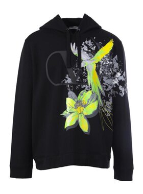 Valentino VLOGO 丛林印花连帽卫衣 UV3MF13Z6JF