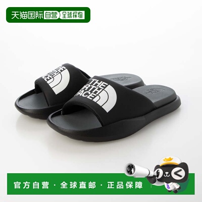 日本直邮 Wave 女士 Triarch Slide 拖鞋 NFW02356 黑色北面凉鞋
