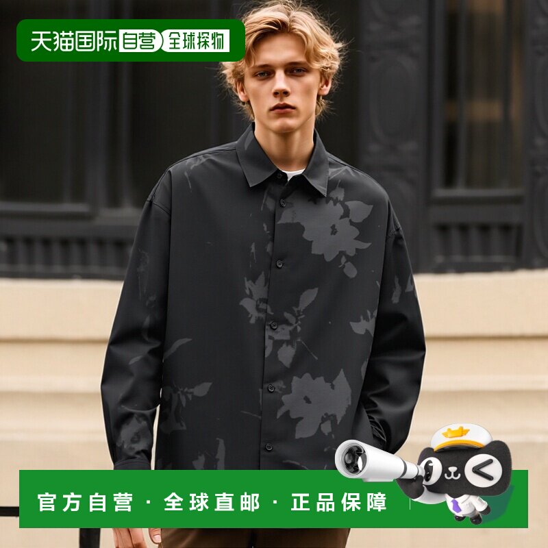 1h可退 日本直邮SENSE OF PLACE 男士绘画图案宽松衬衫 AAA413B00