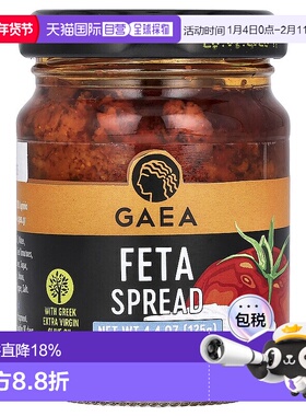 香港直邮Gaea,Feta 酱，4.4 盎司（125 克）酱汁
