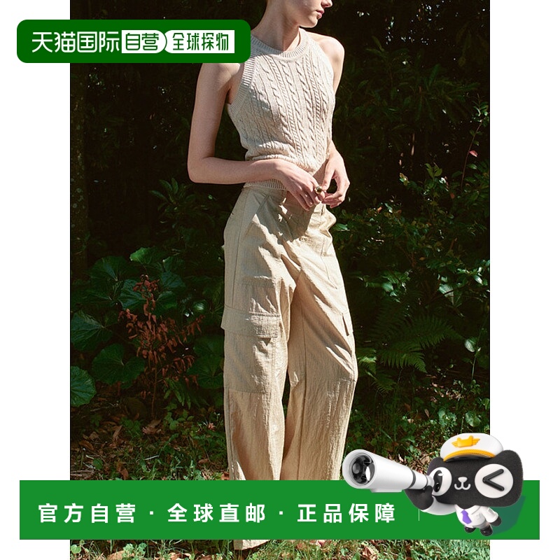 韩国直邮LOEUVRE 女士女装休闲裤 Wide cargo Pants SW3ML110-91