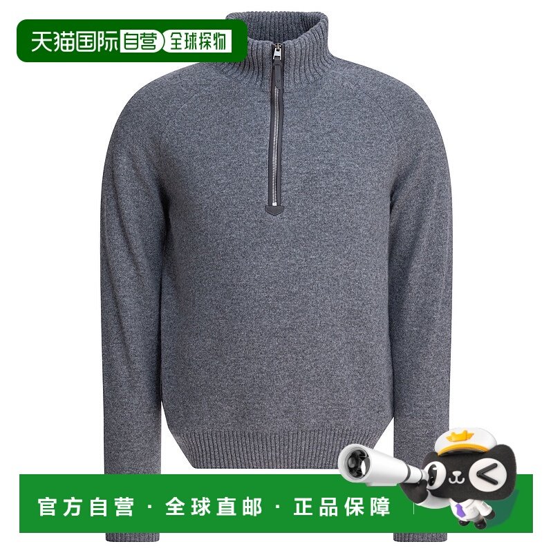 1h可退 香港直邮TOM FORD 男士T恤 KFL004YMW106IG164 AW2025 灰,男装,T恤,淘宝优惠券,粉丝福利购,淘宝优惠卷