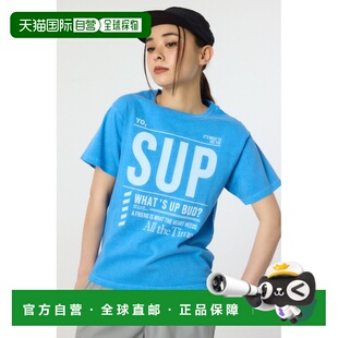 1h可退 日本直邮RODEO CROWNS WIDE BOWL 女士印花宽松T恤 420ISD