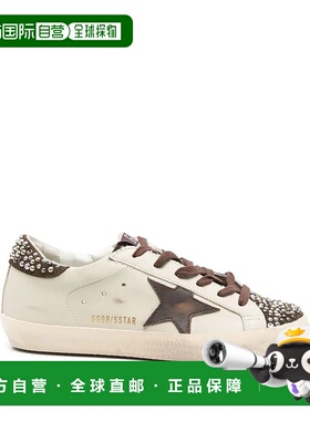 1h可退 香港直邮潮奢 GOLDEN GOOSE 女士 圆头低帮休闲鞋 GWF0010