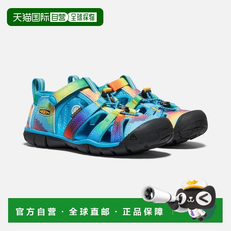 日本直邮KEEN 小童 SeaCamp II CNX 凉鞋 Junior 1025133