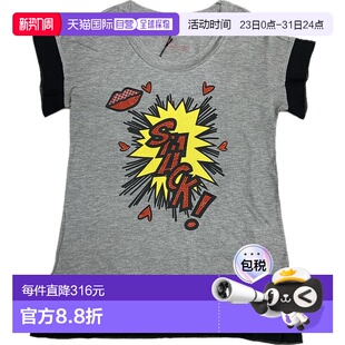 AW2021 1h可退 W4E8701M34184213 女士T恤 花色 香港直邮MOSCHINO