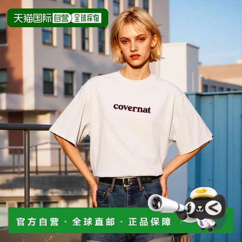韩国直邮COVERNAT 公用T恤CO2202ST06OT高档舒适百搭减龄高级感