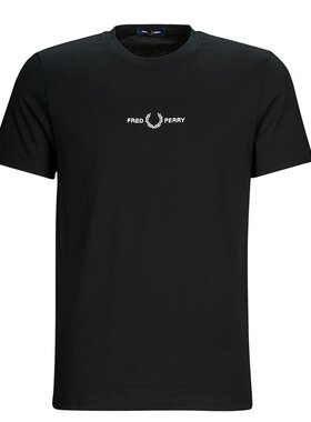 Fred Perry  EMBROIDERED T-SHIRT 男士服装短袖T恤 M4580-102