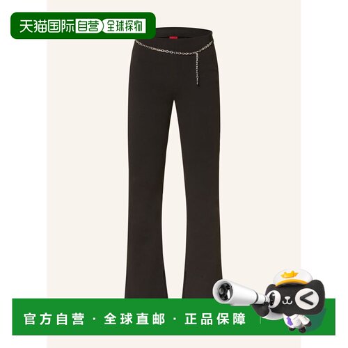 1h可退 香港直邮HUGO 女士牛仔裤 100319021613000 CO 黑色 NENRI