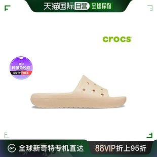 韩国直邮 CROCS 简约休闲轻巧拖鞋 M4W6 209401 2DS