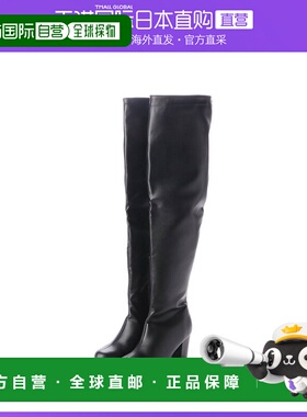 【日本直邮】SFW 自由娃娃 9 厘米粗跟及膝高筒靴 / 9038（黑色 P