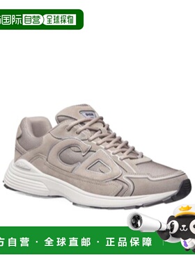 香港直邮DIOR 男士运动鞋 3SN279ZEIH858 CO 灰色 B30 运动鞋