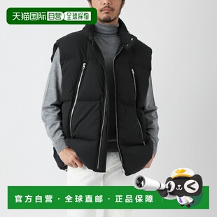 日本直邮MM6 Maison Margiela 男士黑色羽绒背心 (s52fb0075 s765