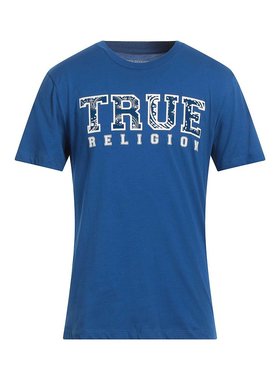 潮奢 True Religion 真实信仰 男士 T恤 blue蓝色 舒适时尚