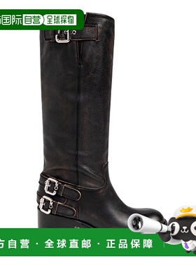 香港直邮CHLOÉ 女士靴子 CHC25A12ESY001 AW2025 黑色 ‘Dakota’