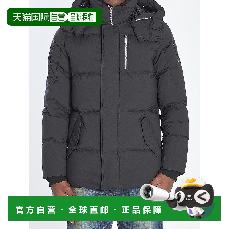 1h可退 香港直邮MOOSE KNUCKLES 男士夹克 M35MJ146292 AW2025 黑