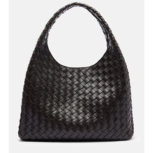 潮奢 Bottega Veneta 葆蝶家 女士 Campana 大号皮革肩包